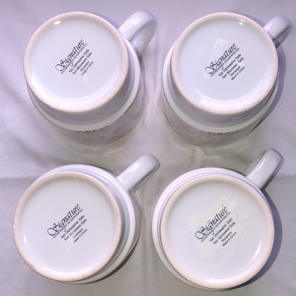 Signature Housewares Coffe Mug Set - Picture 5 of 8